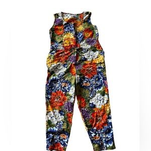 [SOLD] 90s Floral Jumpsuit